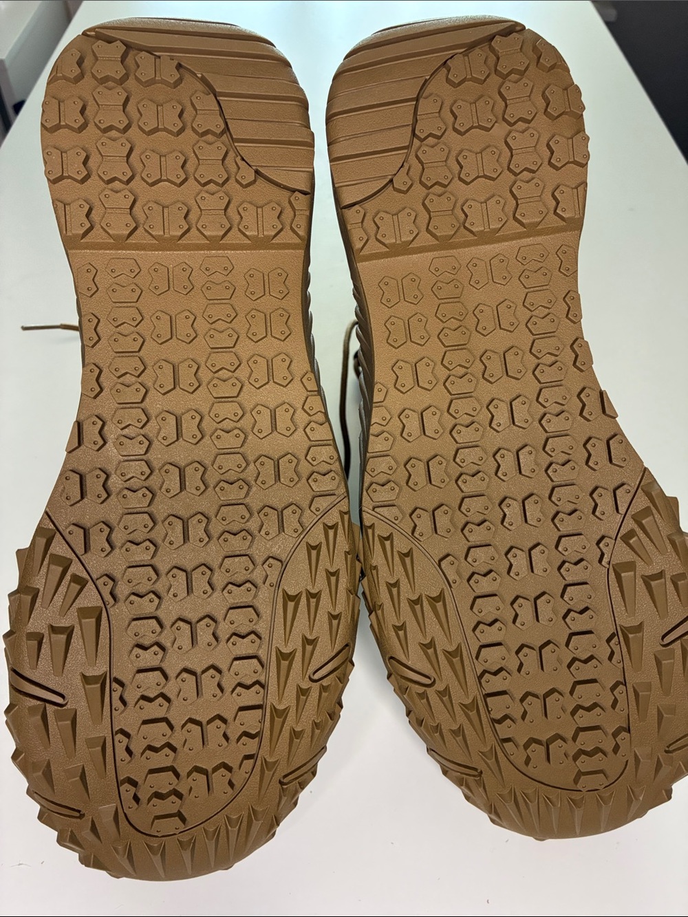 Under Armour Men's Tactical Suede Lace-Up Boots in Brown/Tan - Picture 5 of 7